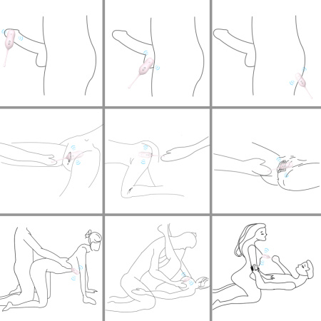 MiaoU S-Hande - вагинальные шарики с вибрацией и пультом ДУ